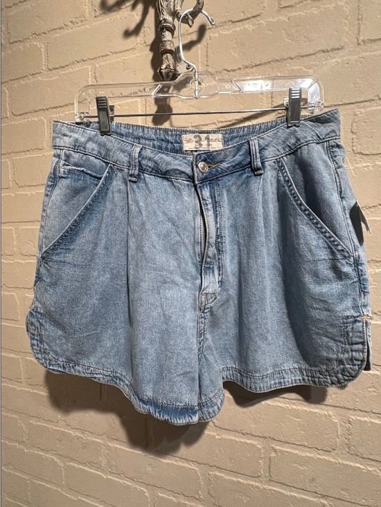 Free people jean shorts Denim Blue Women's NEW we the free - Picture 4 of 4
